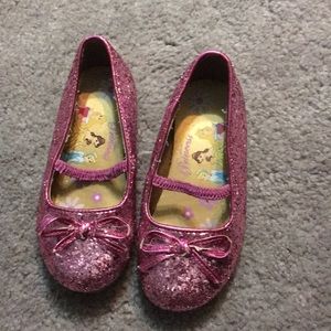 Girls size 9t princess dress shoes